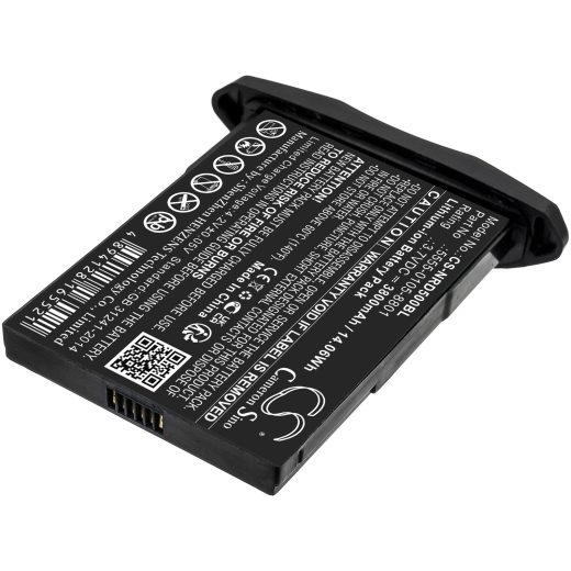 3.7V 3800mAh / 14.06Wh Li-ion Akku f.:NCR Orderman Model: 5555-0105-8801, NCR Orderman 5