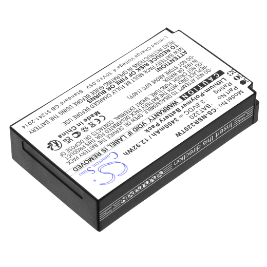 3.8V 3400mAh / 12.92Wh Li-Polymer Akku f.:Inrico Model: B-87C, BAT320, T-298S, T320