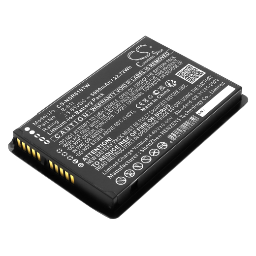 3.85V 5900mAh / 22.72Wh Li-ion Akku f.:Inrico Model: B-81I, BS-81G