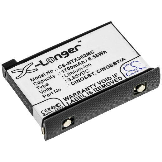 3.85V 1700mAh / 6.55Wh Li-ion Akku f.:Insta360 Model: CINOSBT, CINOSBT/A, One X2