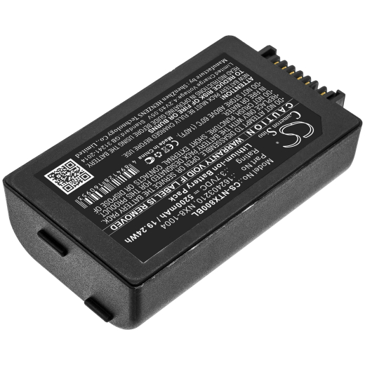 3.7V 5200mAh / 19.24Wh Li-ion Akku f.:Handheld Model: 162403210, BAT-G2-003, BP14-001200, NX8-1004, Nautiz X8