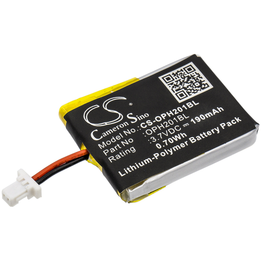 3.7V 190mAh / 0.70Wh Li-Polymer Akku f.:Opticon Model:, OPN-2000, OPN-2001, OPN-2002, OPN-2004, OPN-2005, OPN-2006
