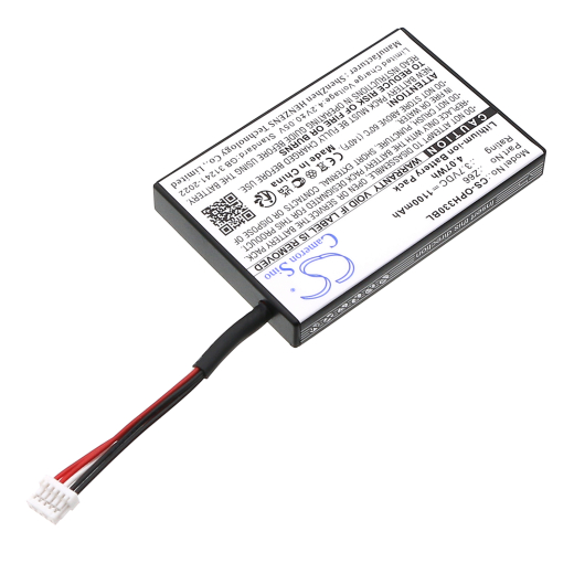 3.7V 1100mAh / 4.07Wh Li-ion Akku f.:Opticon Model: C2013, OPR33015505-0-00, Z66, OPC-3301i, OPI-3301, OPI-3301i, OPR-3301