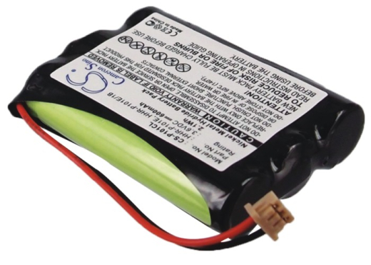 3.6V 600mAh Ni-MH Akku f.:Panasonic Model: HHR-P101E, HHR-P101E/1B, CD560ES, KX-CD560ES, KX-TCA10, KX-TCA10CE, KX-TCD560, KX-TCD950, KX-TCD960, KX-TC