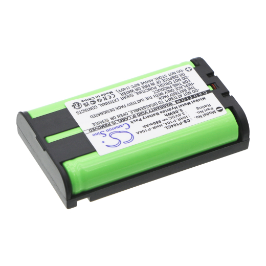 3.6V 850mAh / 3.06Wh Ni-MH Akku f.:Panasonic Model: HHR-P104, HHR-P104A, P104A/1B, TYPE 29, KX-FG5210, KX-FG5212, KX-FG5213, KX-FG6550, KX-FGP378, KX