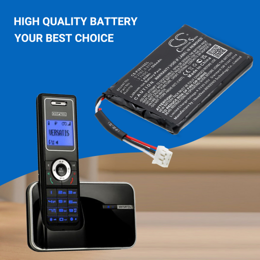 3.7V 500mAh / 1.85Wh Li-ion Akku f.:BT Model:, British Telekom Granite, Granite