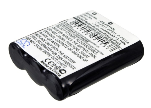 3.6V 850mAh Ni-MH Akku f.:Sanyo Model:, GES-PCF10