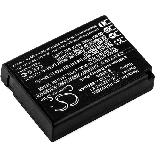 3.7V 890mAh / 3.29Wh Li-ion Akku f.:Panasonic Model: JT-H320BT-10, JT-H320HT-E1, JT-H320HT-E2, H4320HT, Handheld H320, JT-H320HT, JT-H320HT-E1, JT-H3