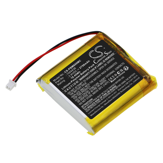 3.8V 2750mAh / 10.45Wh Li-Polymer Akku f.:Pyle Model: 1044436, PPBCM6