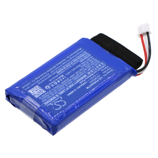 7.4V 1200mAh / 8.88Wh Li-ion Akku f.:President Model: ACMR402, Jerry, Randy, Randy 3, Randy II, Randy III