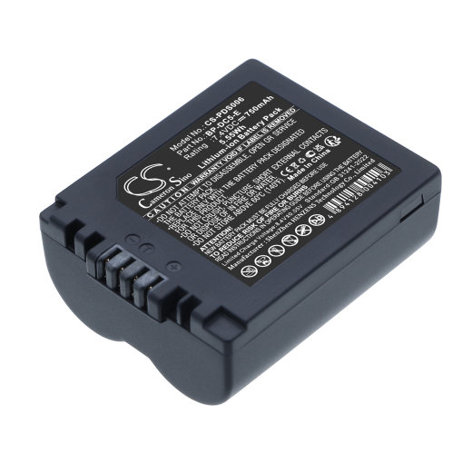 7.4V 750mAh / 5.55Wh Li-ion Akku f.:Leica Model: BP-DC5-E, V-LUX1