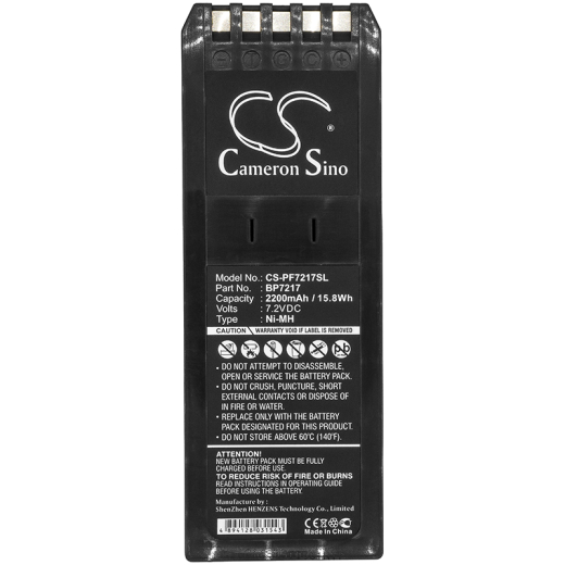 7.2V 2200mAh / 15.84Wh 2200mAh / 15.84Wh Akku f.:Fluke Model: BP7217, 741, 741B, 743, 743B, 863, 865, 867, 867B, DSP100, DSP2000 2200mAh / 15.84Wh