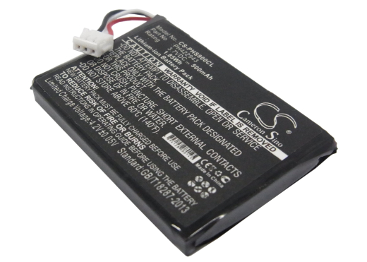 3.7V 500mAh / 1.85Wh Li-ion Akku f.:Philips Model: PH422943, S9A, S9A/34, S9A/38, S9H