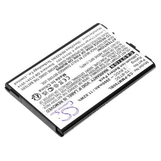 3.8V 2900mAh / 11.02Wh Li-ion Akku f.:Point Mobile Model: 70-BTSC, PM70