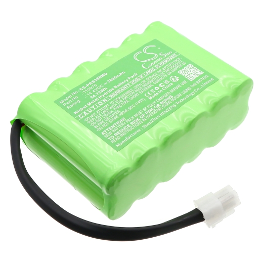 14.4V 3800mAh / 54.72Wh Nickel-Metallhydrid Akku für: Progetti Model: 110976, defibrillator Rescue Life, defibrillator Rescue Life 38