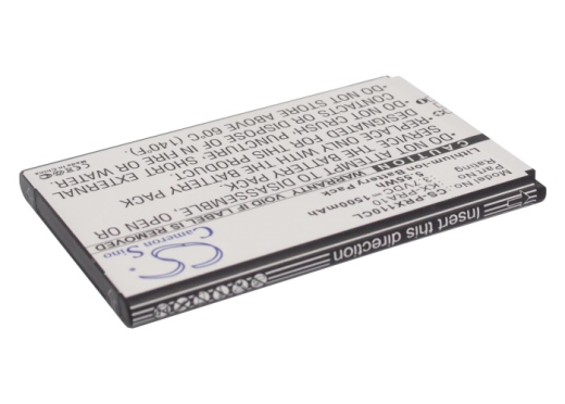 3.7V 1500mAh / 5.55Wh Li-ion Akku f.:Panasonic Model: KX-PRA10, KX-PRA10EX, KX-PRX110, KX-PRX120, KX-PRX150, KX-PRX110, KX-PRX110GW, KX-PRX120, KX-PR