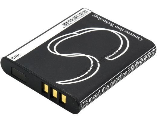 3.7V 770mAh / 2.85Wh Li-ion Akku f.:Panasonic Model: VW-VBX090, VW-VBX090E, VW-VBX090E-W, HX-WA03, HX-WA03H, HX-WA03W, HX-WA2, HX-WA20, HX-WA20H, HX-