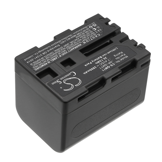 7.4V 2800mAh Li-ion Akku f.:Sony Model: NP-FM70, NP-FM71, NP-QM70, NP-QM71, CCD-TRV108, CCD-TRV118, CCD-TRV128, CCD-TRV138, CCD-TRV308, CCD-TRV318, C