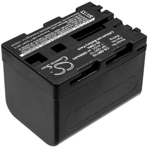 7.4V 2800mAh Li-ion Akku f.:Sony Model: NP-QM71D, CCD-TRV108, CCD-TRV108E, CCD-TRV116, CCD-TRV118, CCD-TRV126, CCD-TRV128, CCD-TRV138, CCD-TRV208, CC