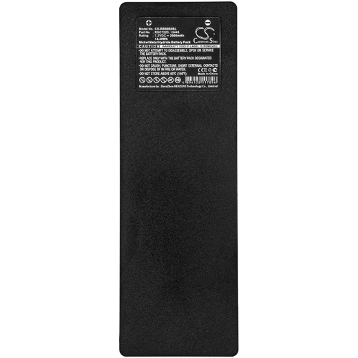7.2V 2000mAh / 14.4Wh 2000mAh / 14.4Wh Akku f.:Scanreco Model: 1026, 13445, 16131, 17162, 592, 708031757, EEA2512, EEA4404, IM6024, RSC7220, 16131, 5