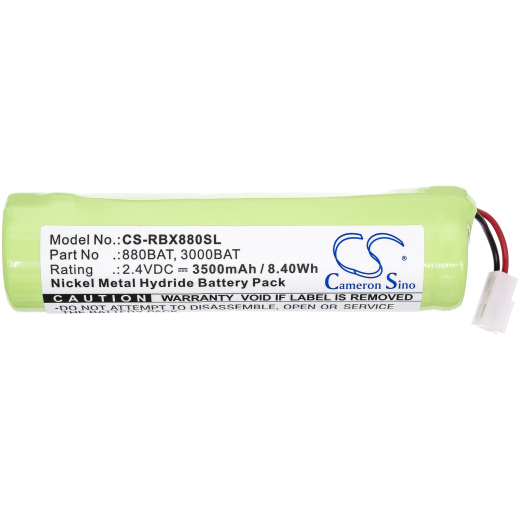 2.4V 3500mAh / 8.40Wh 3500mAh / 8.40Wh Akku f.:Novipro Model: 3000BAT, 880BAT, C3500 Laser Metland, LS521, LS522, UL521, UL522 3500mAh / 8.40Wh