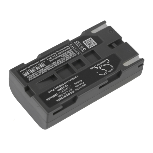 7.4V 2200mAh / 16.28Wh 2200mAh / 16.28Wh Akku f.:South Model: BT-L72SA, BTNF-L724SA, BTNF-L7402W, BTNF-L7408W, BT-S9374, 9600, H66, RTK GPS, RTK GPS