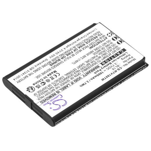 3.7V 1000mAh / 3.70Wh Li-ion Akku f.:Retevis Model: BL18, RT18, RT618