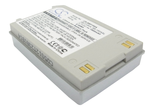 3.7V 1800mAh Li-ion Akku f.:Samsung Model: SB-180ASL, SB-P180A, SB-P180AB, SC-MM10, SC-MM10BL, SC-MM10S, SC-MM11, SC-MM11BL, SC-MM11S, SC-MM12, SC-MM