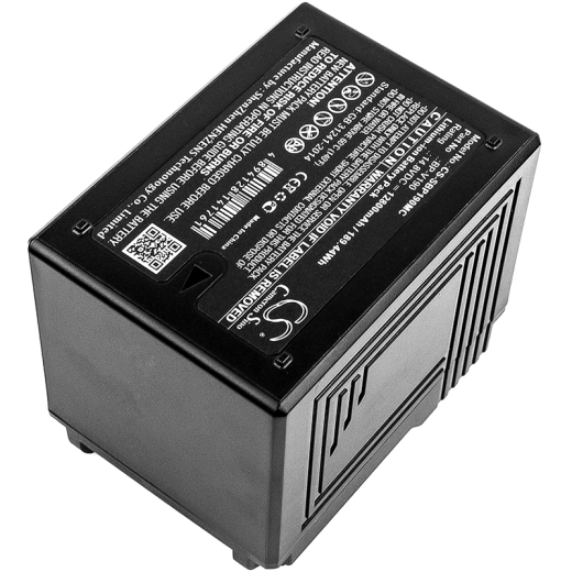 14.8V 12800mAh / 189.44Wh Li-ion Akku f.:Sony Model: BP-V190, PMW-400, PMW-500, PMW-EX330, PMW-F5, PMW-F55, PMW-Z450