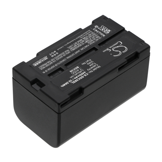 7.4V 4400mAh / 32.56Wh 4400mAh / 32.56Wh Akku f.:Sokkia Model: BDC46A, BDC46B, BDC58, BDC-58, BDC70, BDC-70, BLI-SRX1, CX, CX Total Stations, CX-101,