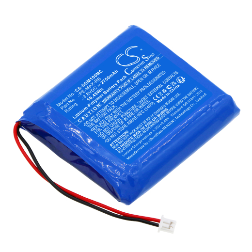3.8V 2750mAh / 10.45Wh Li-Polymer Akku f.:PatrolEyes Model: PE-MAX-RB, PE-EDGE, PE-MAX