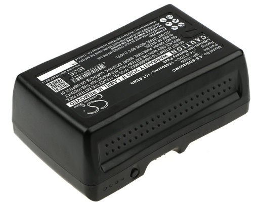 14.8V 10400mAh / 153.92Wh Li-ion Akku f.:Sony Model: BP-150W, BP-190WS, BP-95W, DSR-250P, DSR-600P, DSR-650P, HDW-800P, PDW-850, V-Lock, V-Mount, V-M
