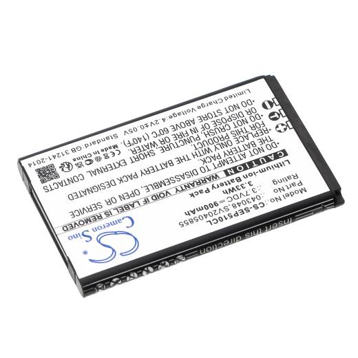 3.7V 900mAh / 3.33Wh Li-ion Akku f.:Swissvoice Model: 043048, C0487, SV20405855, ePure, ePure 6.0, ePure DECT 6.0, ePure Dou, ePure fulleco DUO, ePur