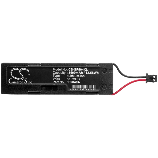 3.7V 3400mAh / 12.58Wh Li-ion Akku f.:Symbol Model: F5040A, BCS1002, F5040A, FNN7810A, PS3050, PSS3050