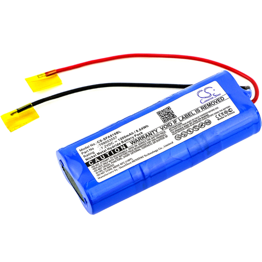 7.2V 1200mAh / 8.64Wh 1200mAh / 8.64Wh Akku f.:Seik Model: 709053557, Terra FA5-10 1200mAh / 8.64Wh