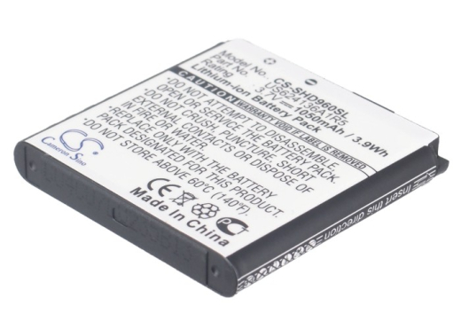 3.7V 1050mAh / 3.89Wh Li-ion Akku f.:Spare Model: KB-05, US624136A1R5, HD96, HDMax