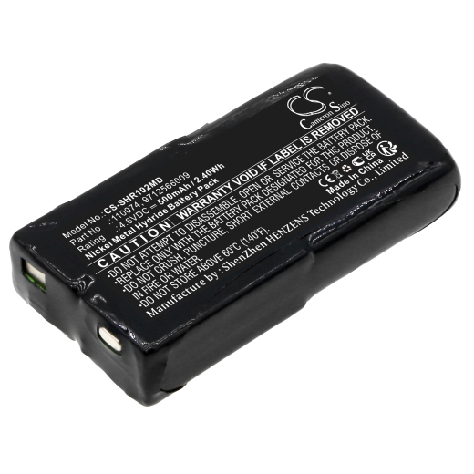 4.8V 500mAh / 2.40Wh Nickel-Metallhydrid Akku für: Schiller Model: 110074, 9712566009, BR-102, Blutdruckmessgerat BR102, Voir ODAM, BRUKER ENREGISTREU