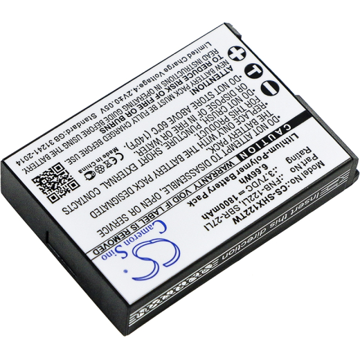 3.7V 1800mAh / 6.66Wh Li-Polymer Akku f.:Horizon Model: FNB-122Li, SBR-27LI, HX300