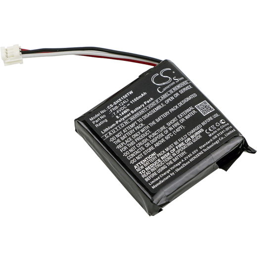7.4V 1100mAh / 8.14Wh Li-Polymer Akku f.:Horizon Model: FNB-124LI, HX150