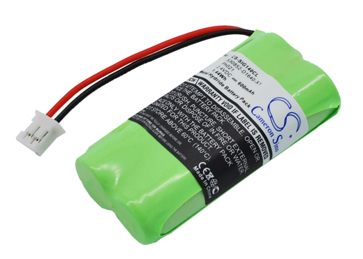 2.4V 600mAh Ni-MH Akku f.:Siemens Model: PH021, S30852-D1640-X1, Gigaset 140