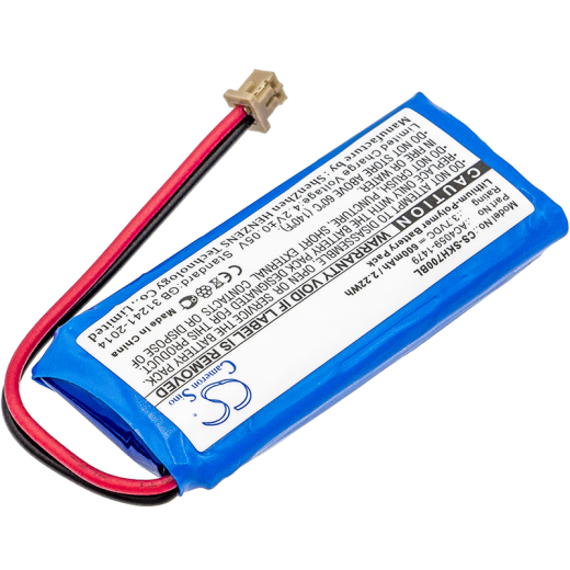 3.7V 600mAh / 2.22Wh Li-Polymer Akku f.:Socket Mobile Model: AC4059-1479, CHS 7Qi, CHS 7X, CHS 7Xi, CHS 7XiRx, CHS 7XRx