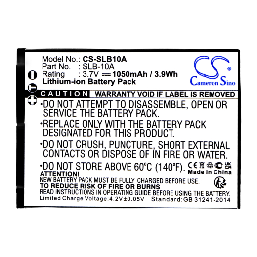 3.7V 1050mAh / 3.89Wh Li-ion Akku f.:SeaLife Model:, DC2000