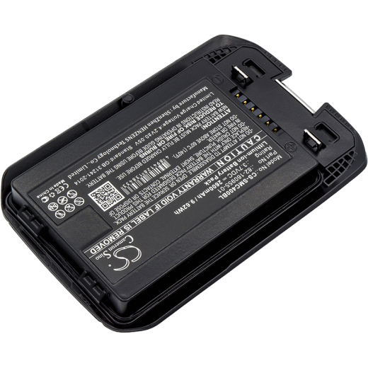 3.7V 2600mAh / 9.62Wh Li-ion Akku f.:Symbol Model: 82-160955-01, MC40, MC40C, MC40N0, MC40N0-SCG3R00, MC40N0-SCJ3RM0, MC40N0-SLK3R01, MC40N0-SLK3R011
