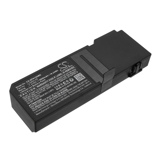 7.4V 2600mAh / 19.24Wh Li-Ionen Akku für: SinoMDT Model: ASLi2600-2S19.24, LI2600-2S, SN-S1, SN-A1, SN-A2T, iCare SN-A2T