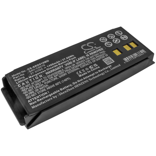 27.0V 1400mAh / 37.80Wh Li-MnO2 Akku für: SaverOne Model: SAV-C0010, D, P, Automatic, Semi Automatic