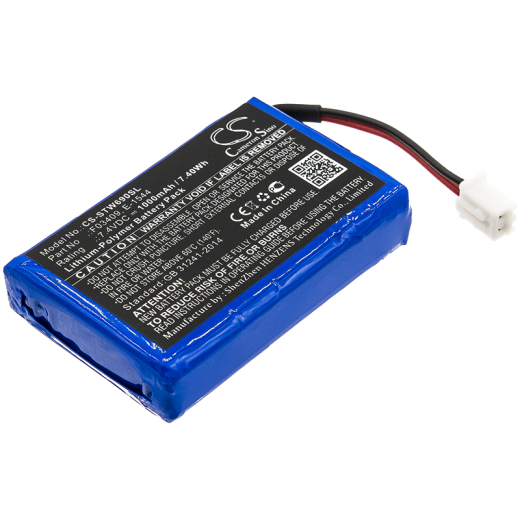 7.4V 1000mAh / 7.40Wh 1000mAh / 7.40Wh Akku f.:Satlink Model: E-1544, F03409, WS-6906, WS-6908, WS-6909, WS-6912, WS-6912 Digital Satellite Find, WS-