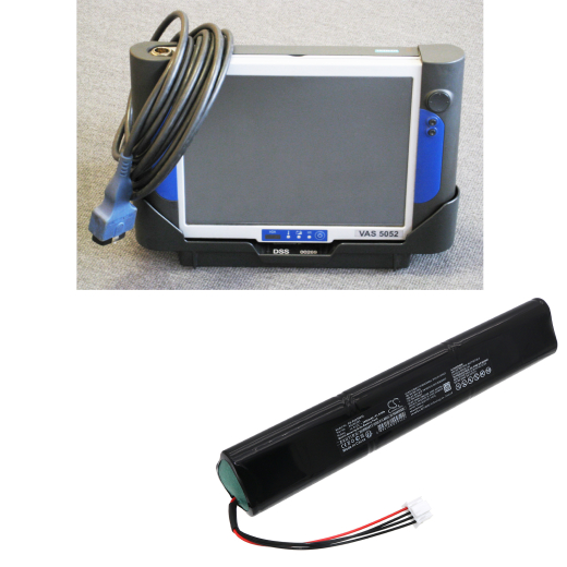 10.8V 3800mAh / 41.04Wh 3800mAh / 41.04Wh Akku f.:Siemens Model: F734A0503, PA000393, A5E00088646/ES04, A5E00173177/ES01, VAS5052 3800mAh / 41.04Wh