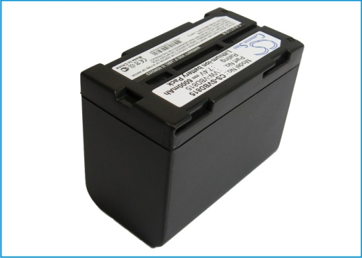 7.4V 6000mAh Li-ion Akku f.:Panasonic Model: VW-VBD815, NV-DX100