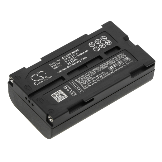 7.4V 3400mAh / 25.16Wh Li-ion Akku f.:HITACHI Model: M-BPL30, VM-BPL13, VM-BPL13A, VM-BPL13J, VM-BPL27, VM-BPL27A, VM-BPL60, VLH100L, VM645LA, VM-645