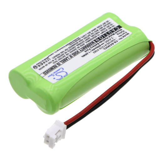2.4V 650mAh / 1.56Wh Ni-MH Akku f.:GP Model: 55AAAHR28MX, T382,